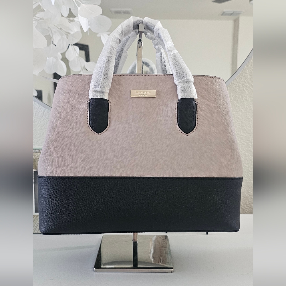 NWT Kate Spade Laurel Way Evangelie Saffiano Leather Satchel Crossbody Bag